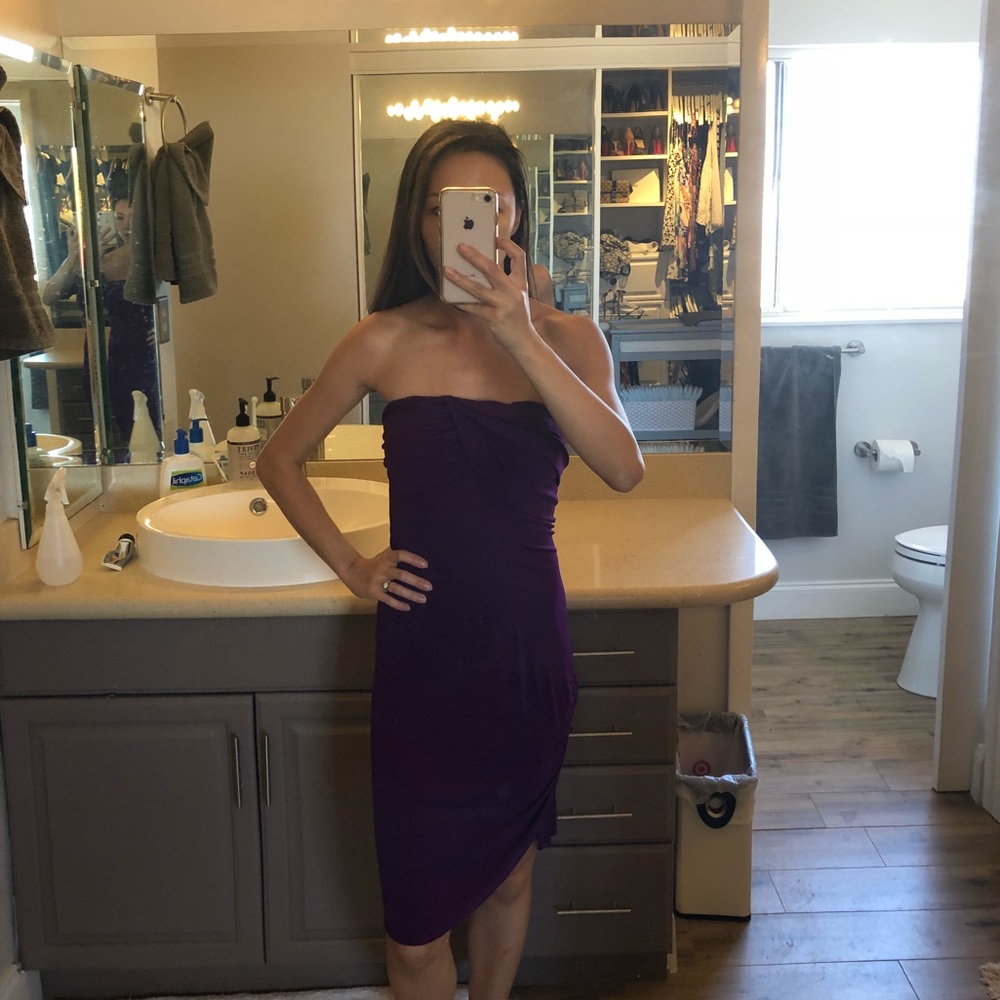 Slinky Strapless Dress